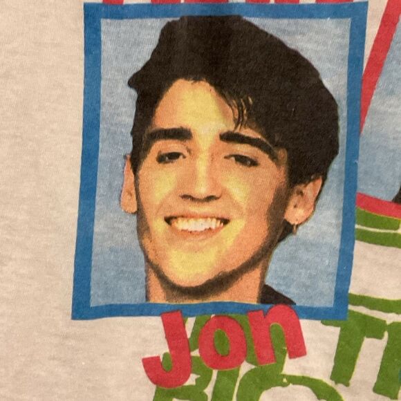 Vintage 1990 New Kids on the Block Tour T-Shirt. Size Large - Picture 4 of 9